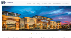 Desktop Screenshot of namdarrealtygroup.com